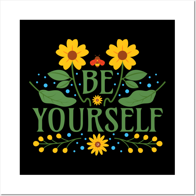 Be Yourself Wall Art by Millusti